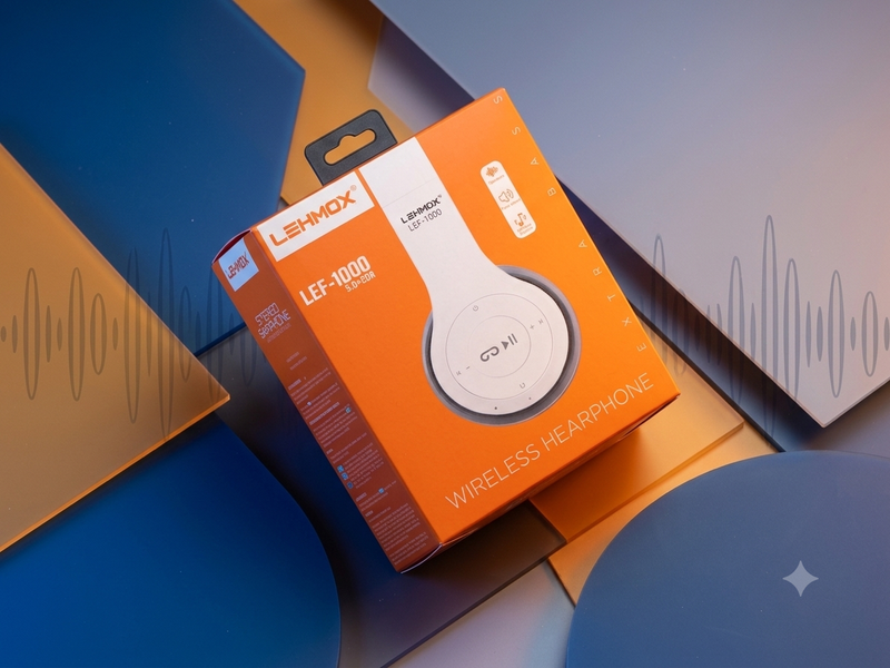 Fone de Ouvido Bluetooth LEHMOX LEF-1000 Wireless Headphone