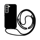 Capa com Alça Ajustável para Samsung S - Preto Modelo do Samsung:S25 Edge