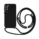 Capa com Alça Ajustável para Samsung S - Preto Modelo do Samsung:S25 Edge
