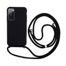 Capa com Alça Ajustável para Samsung S - Preto Modelo do Samsung:S25 Edge