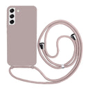 Capa com Alça Ajustável para Samsung S - Rosa Modelo do Samsung:S25 Edge