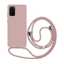 Capa com Alça Ajustável para Samsung S - Rosa Modelo do Samsung:S25 Edge