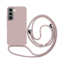 Capa com Alça Ajustável para Samsung S - Rosa Modelo do Samsung:S25 Edge