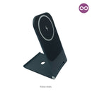 Carregador com Suporte MagSafe para iPhone / Samsung Cor:Preto