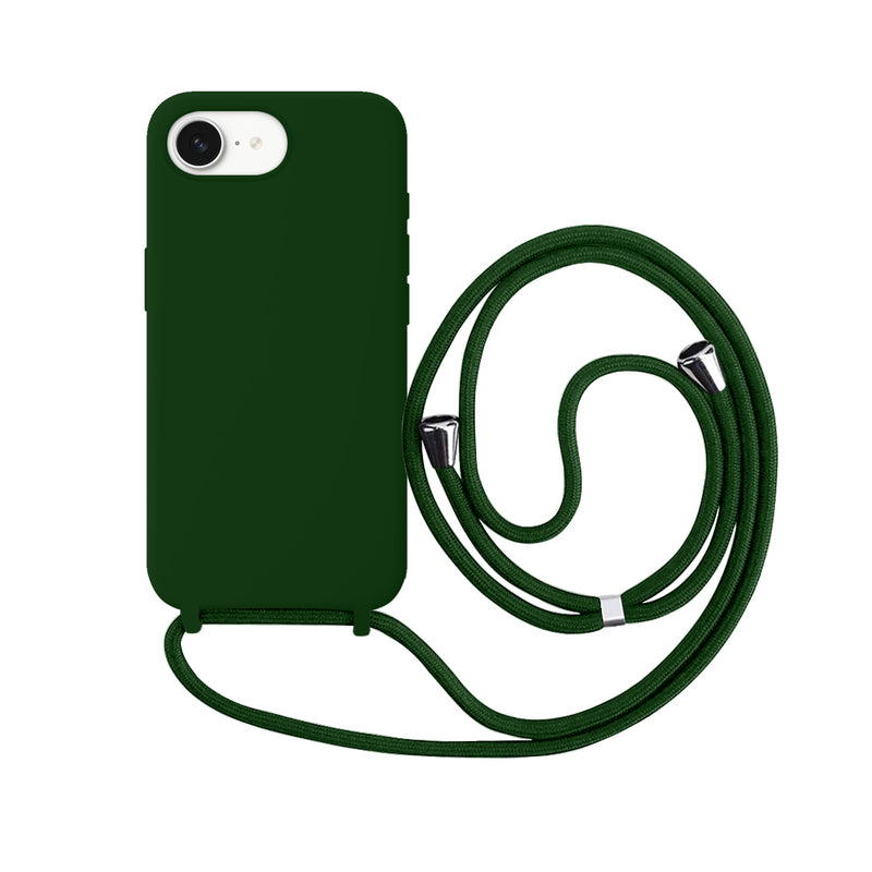 Capa com Alça para iPhone - Verde Modelo:17 Pro