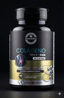 Colágeno Tipo 2 CGM + Glucosamina + Condroitina + MSM 60 Caps; Premium (1)