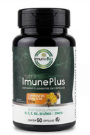 Suplemento Super Imune Plus 490 mg - 10 mg de Própolis + Vitaminas e Minerais Es